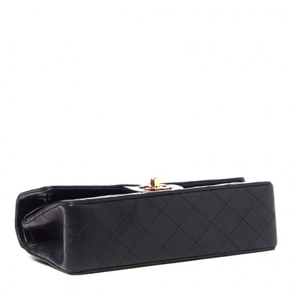 Chanel Lambskin Quilted Small Double Flap Black 3 of 9
