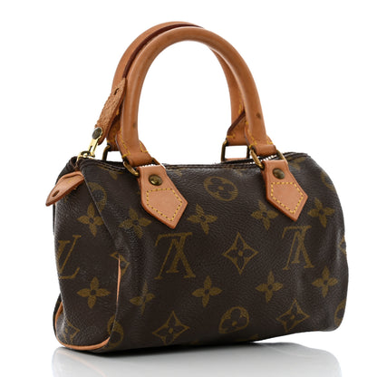 Louis Vuitton LOUIS VUITTON Monogram Mini Sac HL Speedy 3 of 8