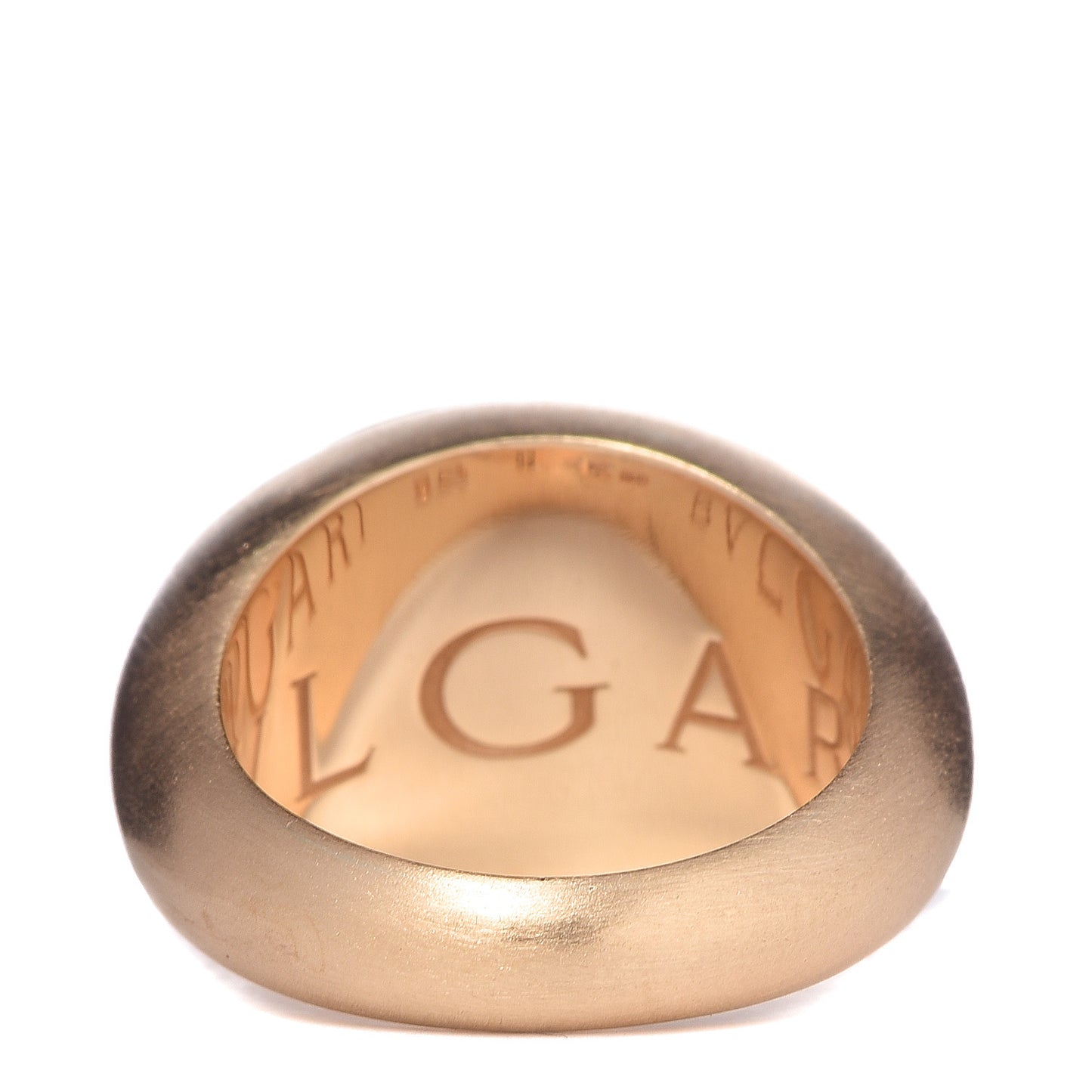 18K Yellow Gold BVLGARI Dome Ring 52 6