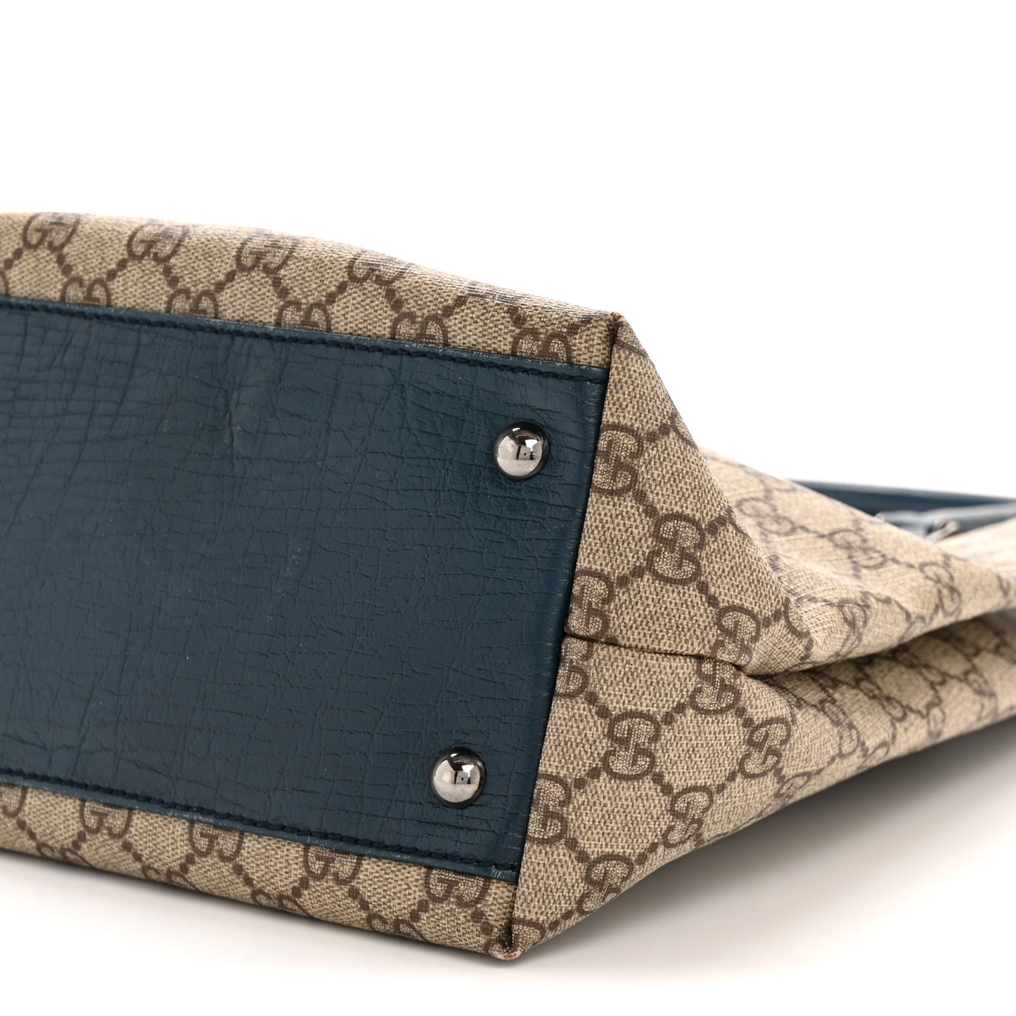 GG Plus Monogram Small Vertical Tote Blue