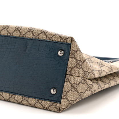 Gucci GG Plus Monogram Small Vertical Tote Blue 10 of 14