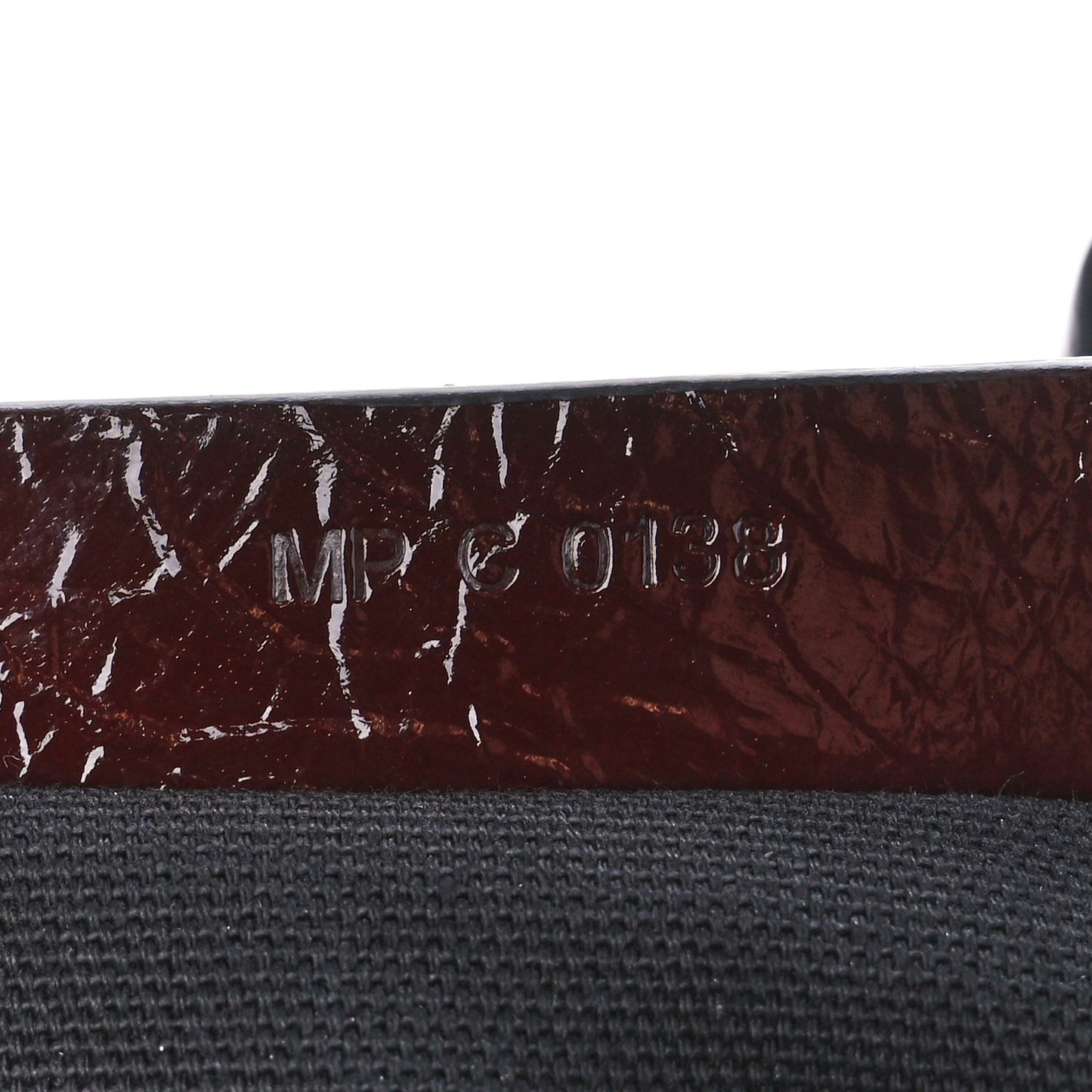 Crinkled Patent Calfskin Mini Antigona Aubergine