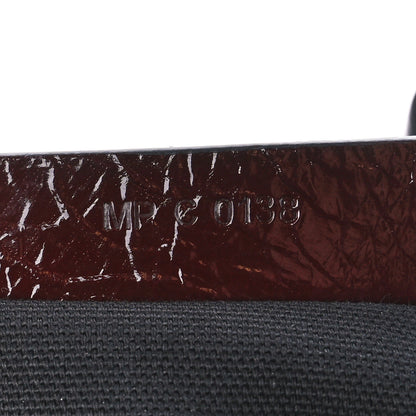 Givenchy Crinkled Patent Calfskin Mini Antigona Aubergine 7 of 10