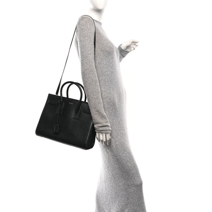 Saint Laurent Calfskin Small Sac De Jour Black 2 of 12