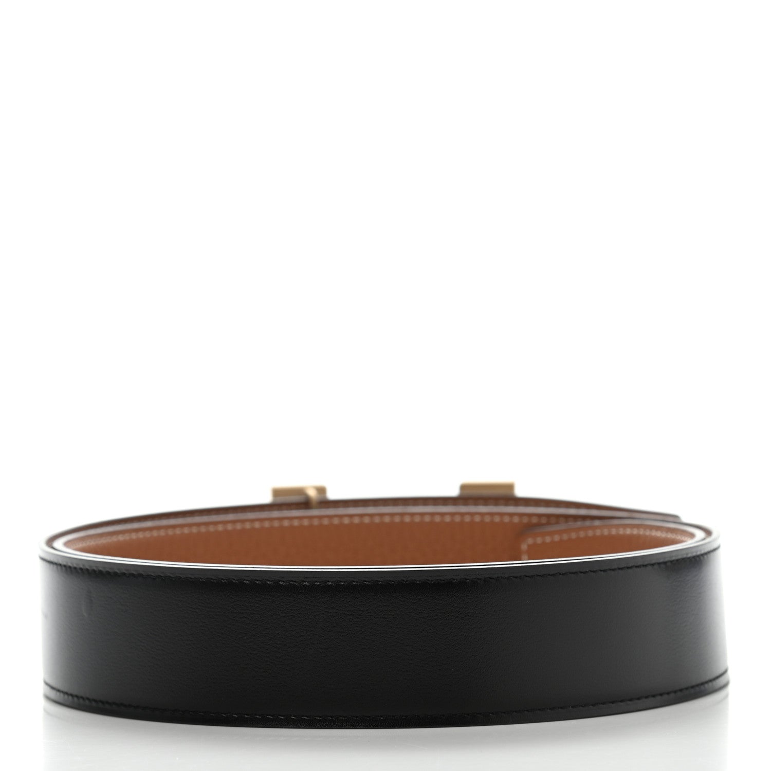 Hermes Box Togo 42mm Constance 2 Belt 95 Black Gold 2 of 8