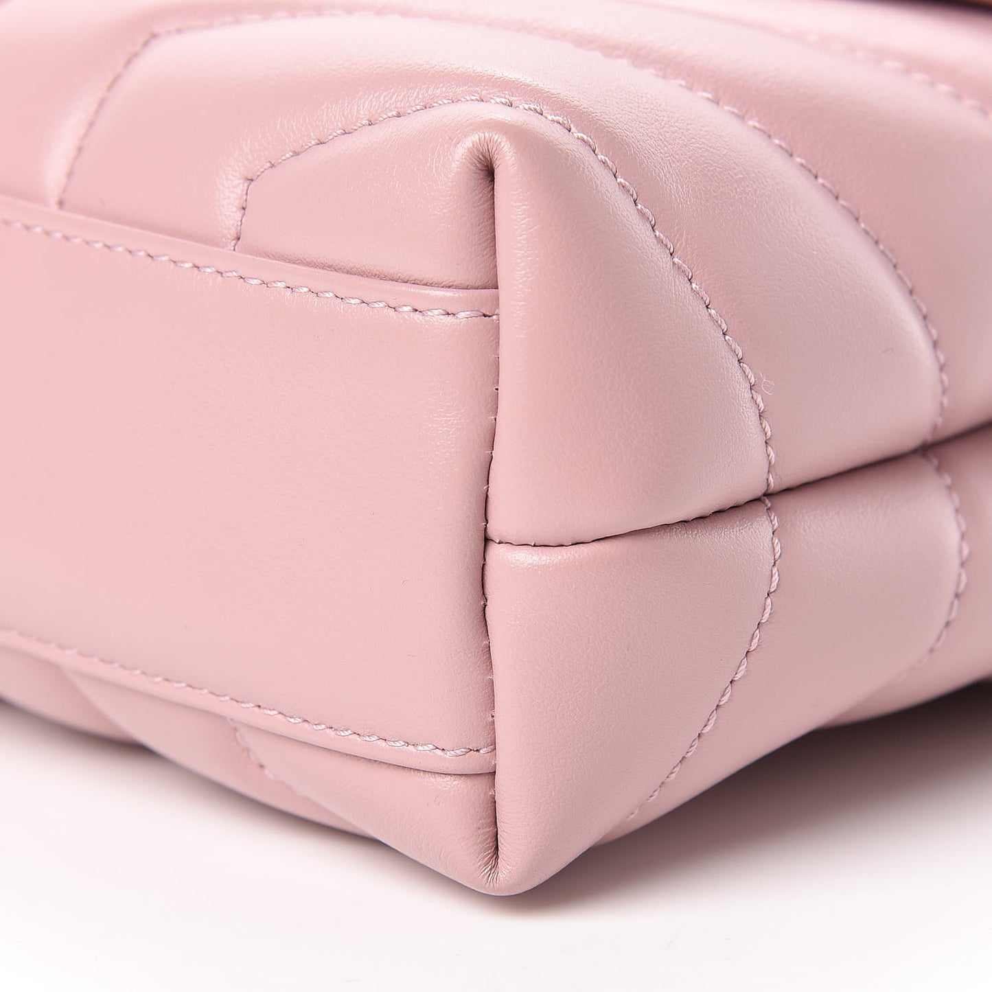 Calfskin Y Quilted Monogram Toy Loulou Crossbody Bag Tender Pink