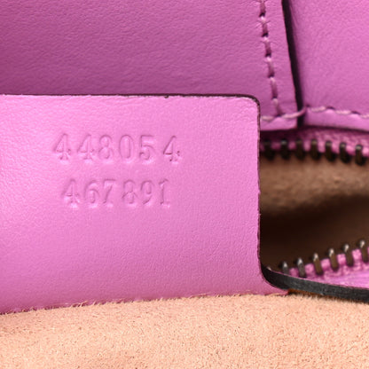 Gucci Calfskin Matelasse Small GG Marmont Tote Candy Mousse 8 of 17