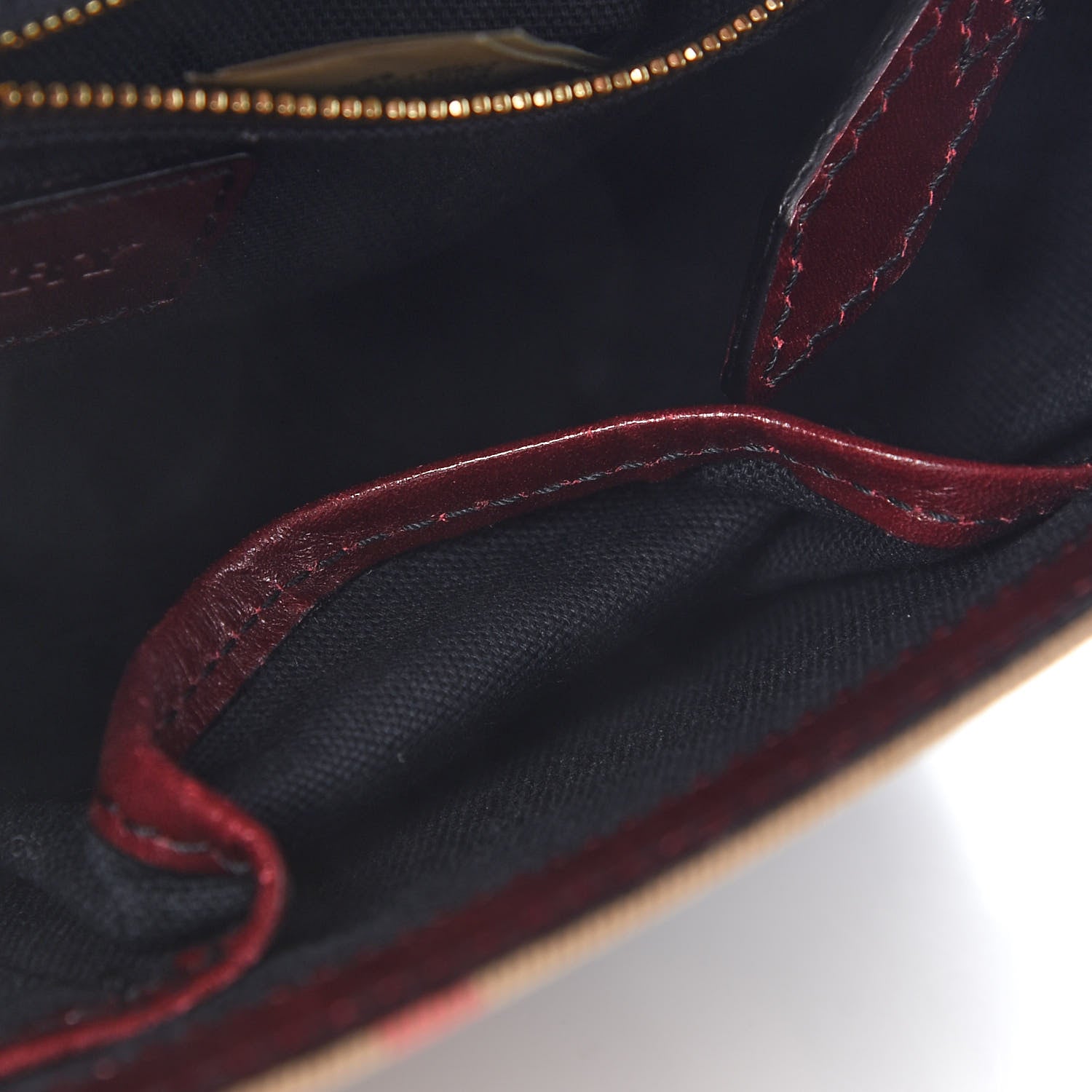 Burberry House Check Bridle Calfskin Small Abbott Crossbody Bag Red Claret 8 of 10