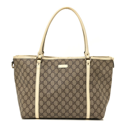 Gucci GG Plus Monogram Medium Joy Tote Off White 1 of 35