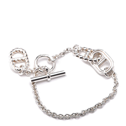 Hermes Sterling Silver Small Parade Bracelet 3 of 4