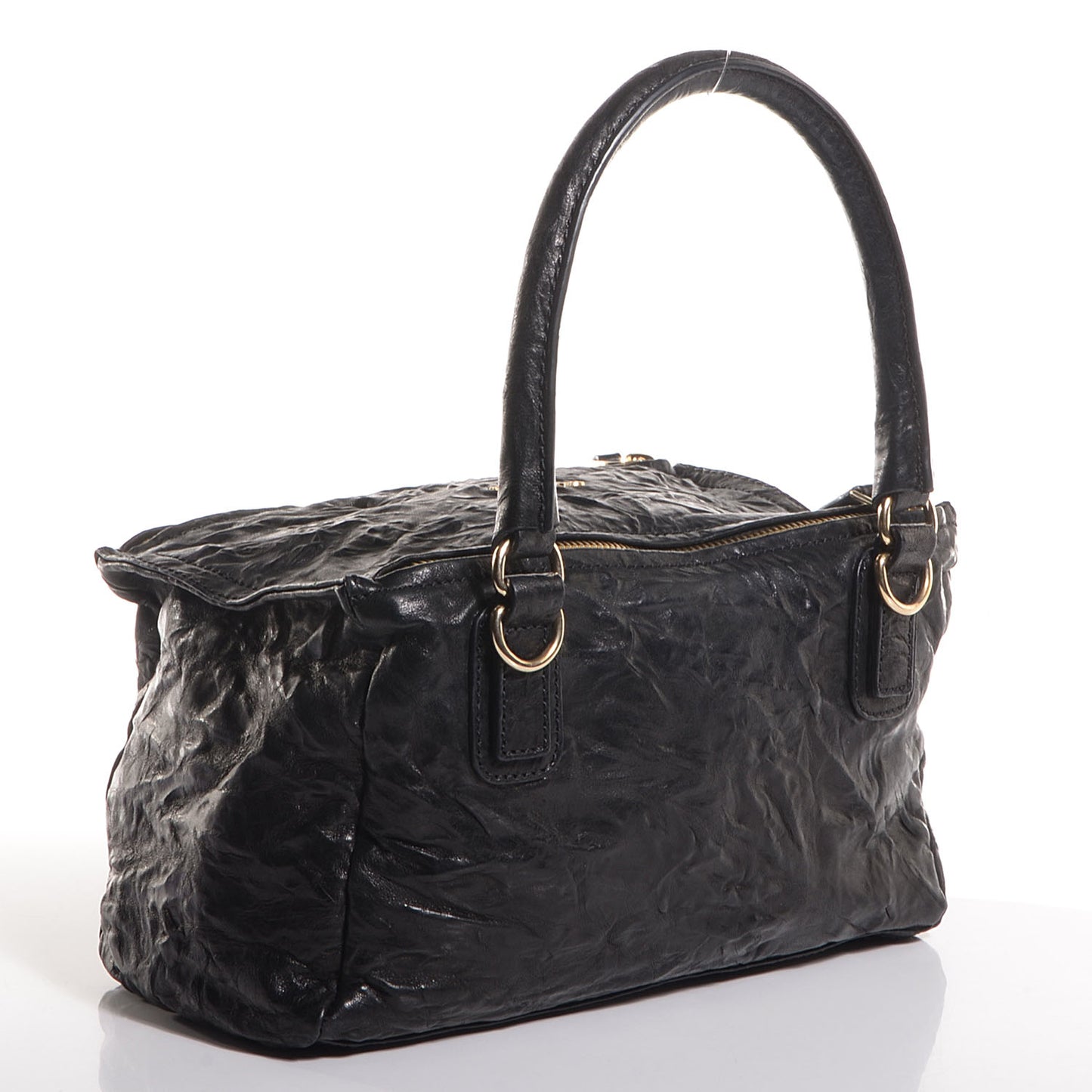 Tumbled Sheepskin Small Pandora Black