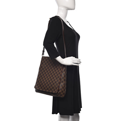 Louis Vuitton Damier Ebene Musette GM 2 of 10