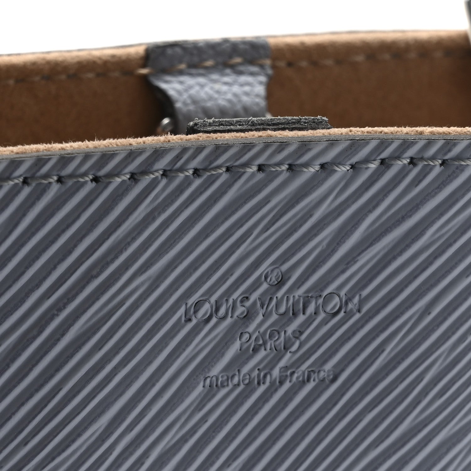 Louis Vuitton Epi Marelle Tote BB Bleu Nuage 7 of 10