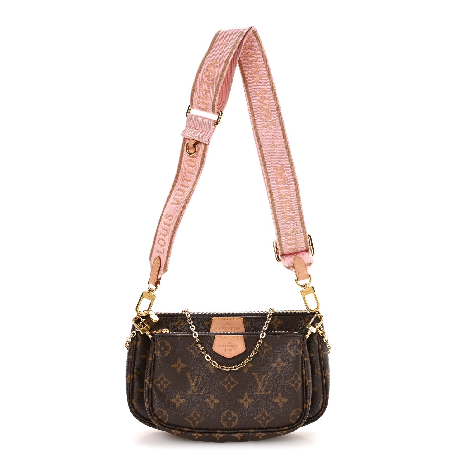 Louis Vuitton Monogram Multi Pochette Accessories Rose Clair 1 of 11