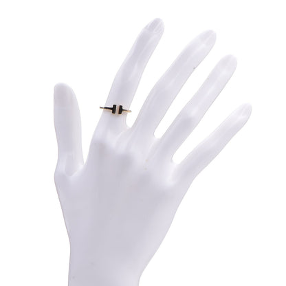 Tiffany 18K Yellow Gold T Wire Ring 50 5.25 2 of 5