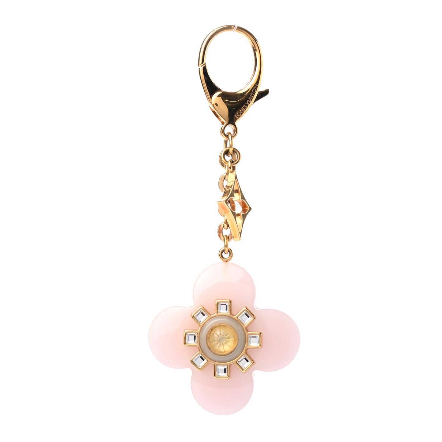 Fleur d'Etoile Bag Charm Rose