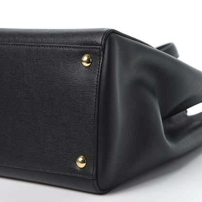 Fendi Vitello Elite Regular 2Jours Tote Black 6 of 8