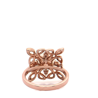 Mikimoto 18K Rose Gold Diamond Akoya Pearl 7mm Filigree Ring 52 6 3 of 6