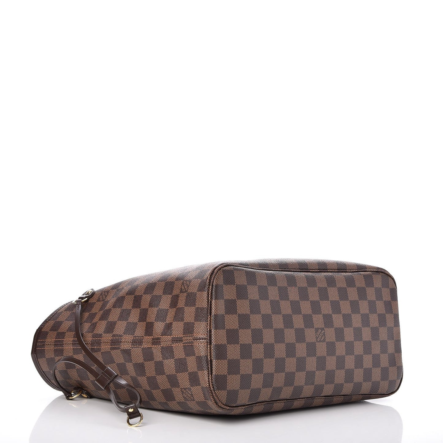 Damier Ebene Neo Neverfull MM Rose Ballerine