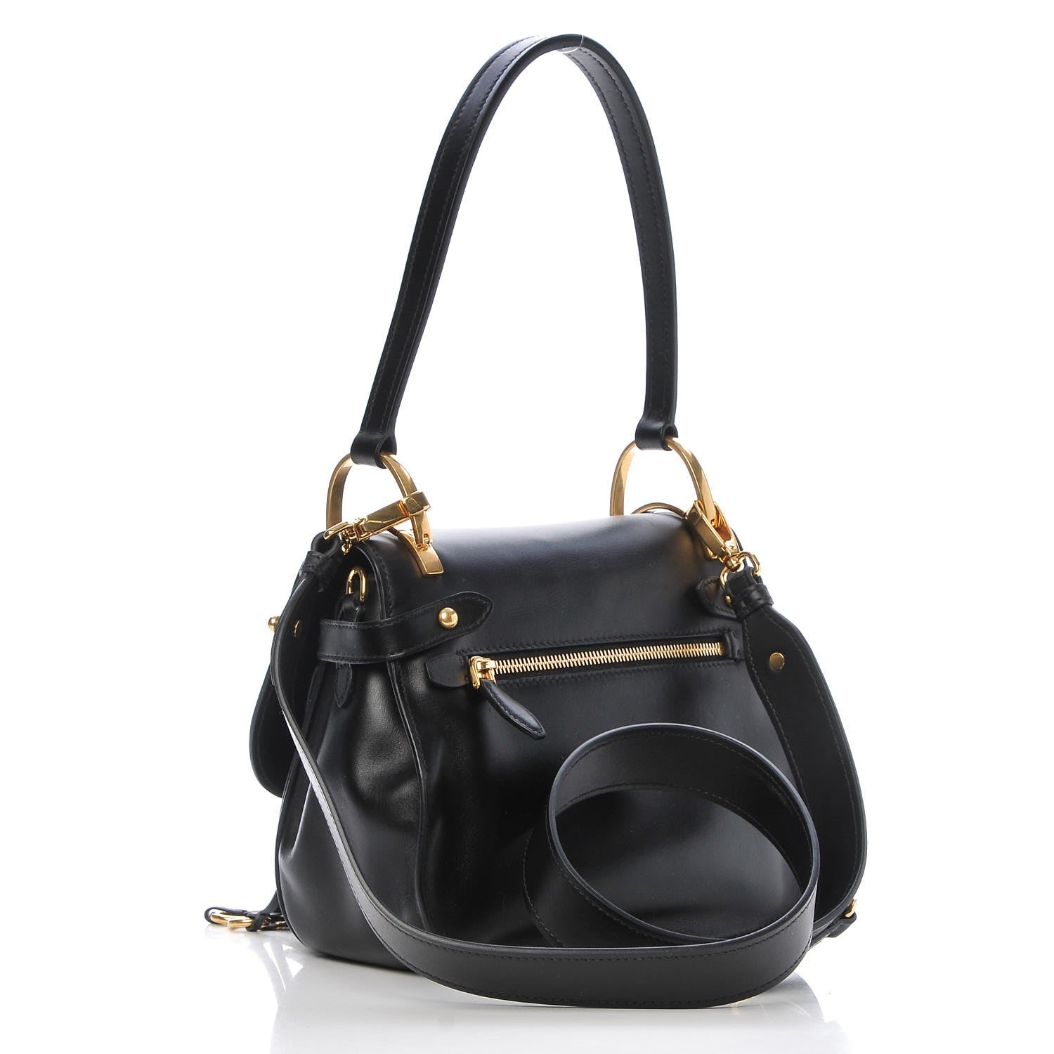 Prada City Calf Fringe Corsaire Bag Nero Black 4 of 8