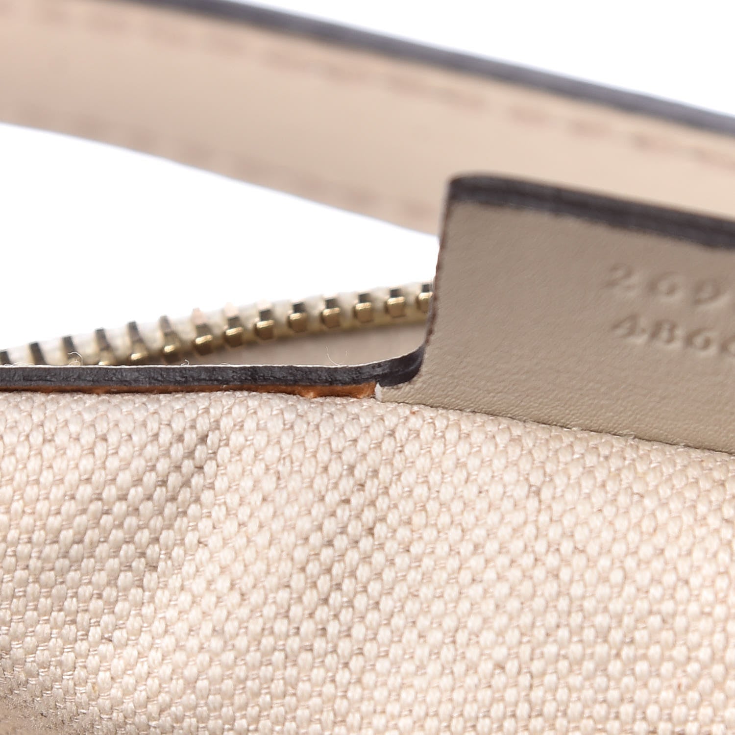 Gucci Guccissima Mayfair Top Handle Satchel Off White 8 of 11
