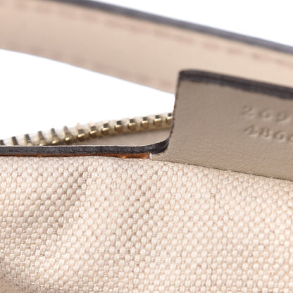 Gucci Guccissima Mayfair Top Handle Satchel Off White 8 of 11