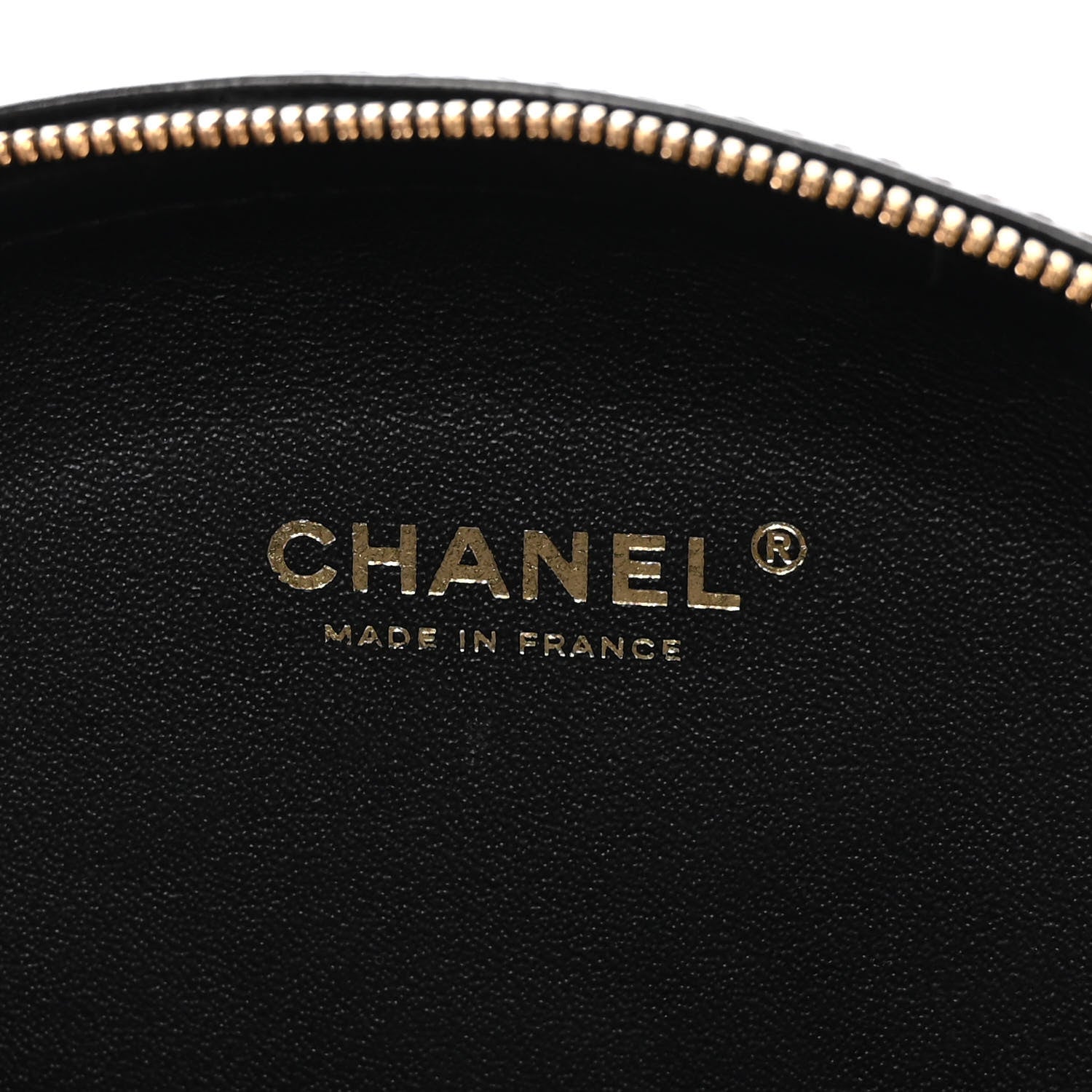 Chanel Lambskin Embroidered Chevron Quilted La Pausa Tassel Clutch Black 7 of 10