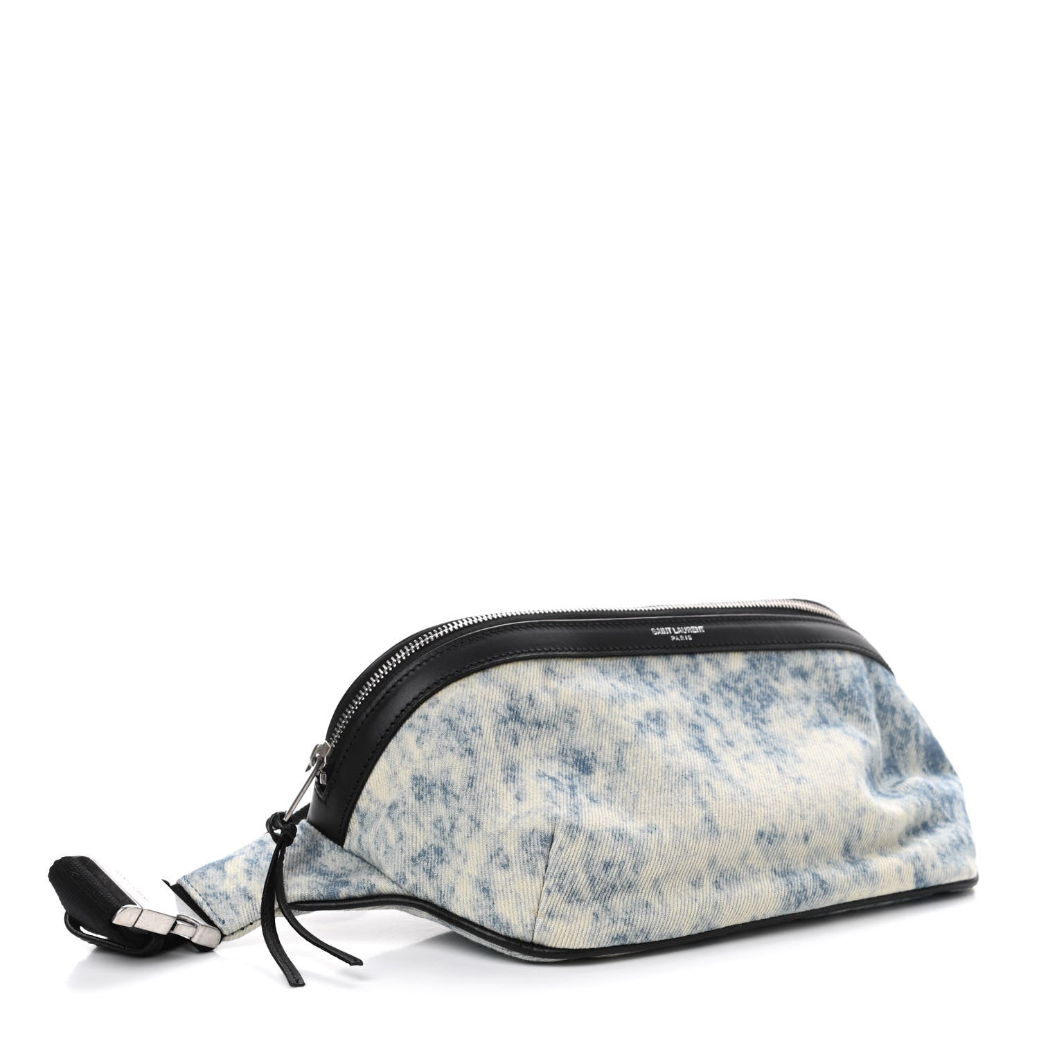 Saint Laurent Denim Grunge Belt Bag Faded Blue 3 of 4