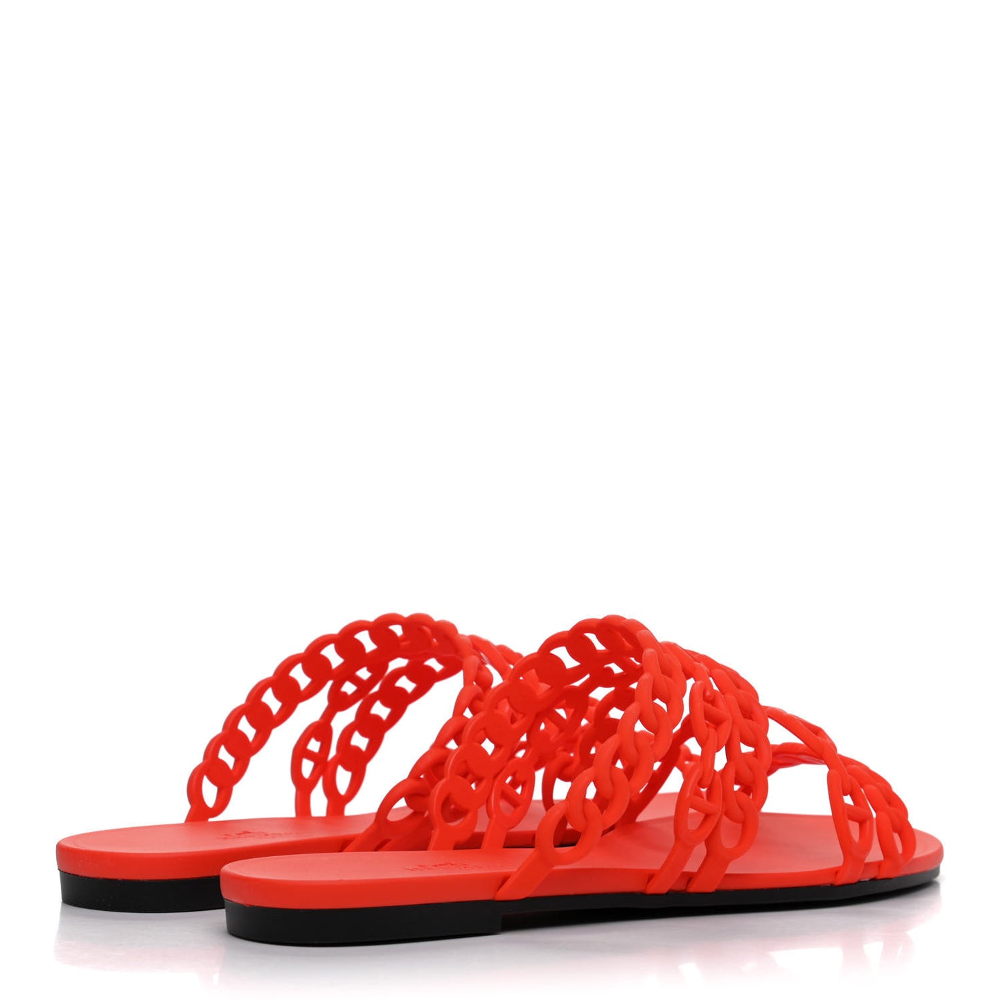 Rubber Chaine d'Ancre Nude Sandals 38 Pavot