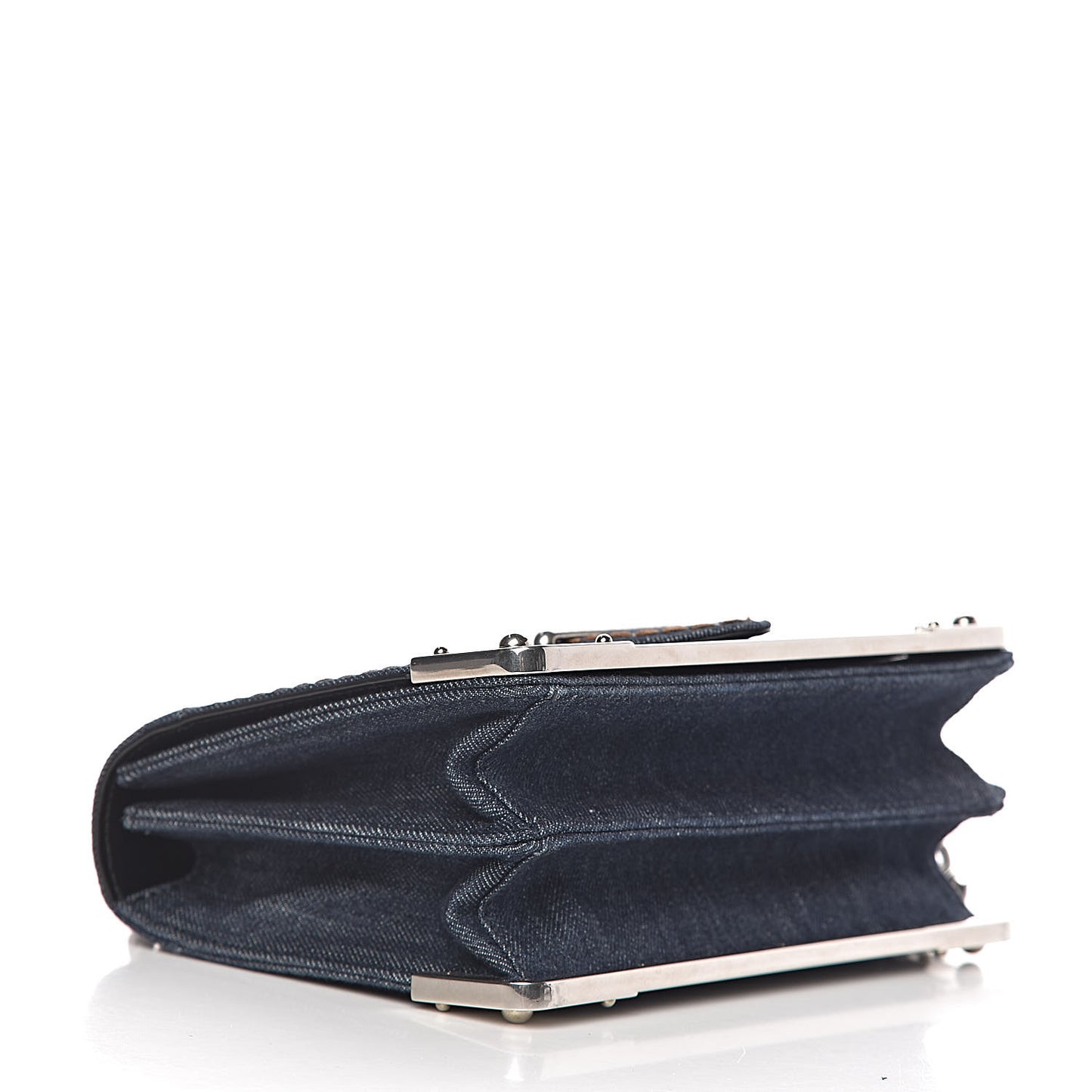 Denim Small Cahier Bag Blue