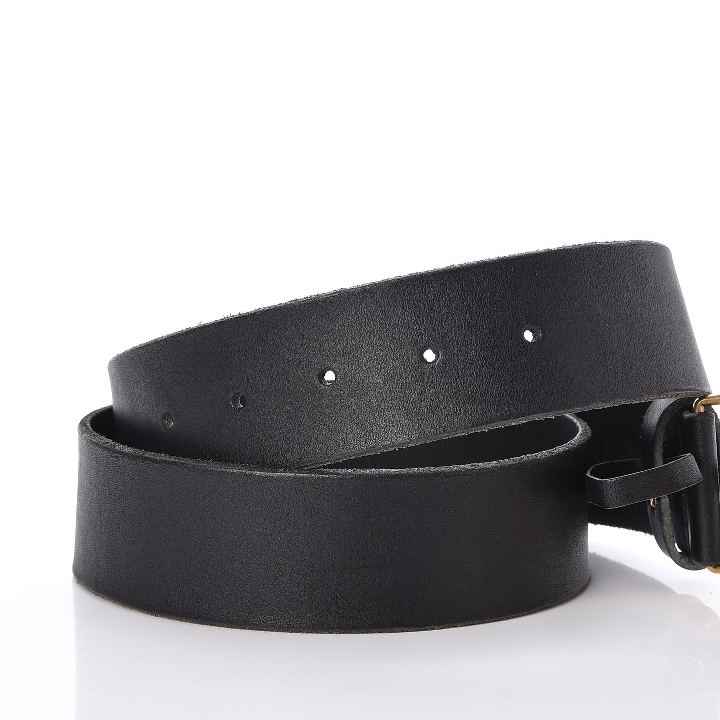 Faded Calfskin Double G 40mm Belt 80 32 Black