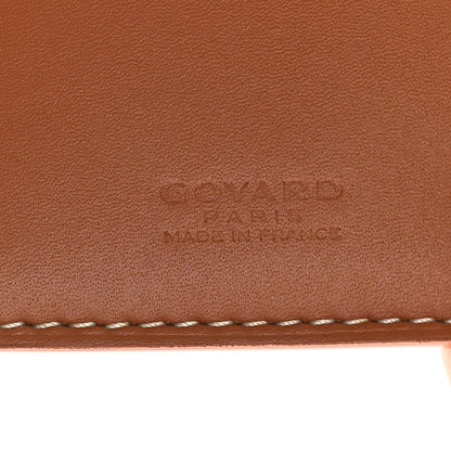 Goyard Goyardine Grenelle Passport Wallet Black Gold 6 of 9
