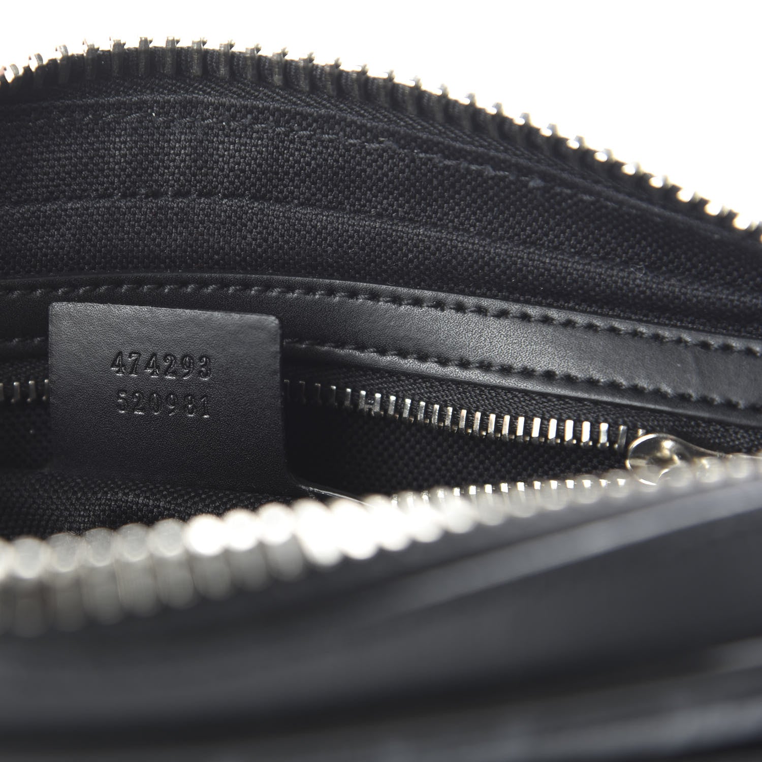 Gucci Soft GG Supreme Monogram Web Belt Bag Black Grey 9 of 10