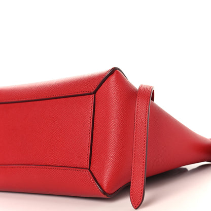 Celine Baby Grained Calfskin Micro Belt Bag Coquelicot 10 of 10