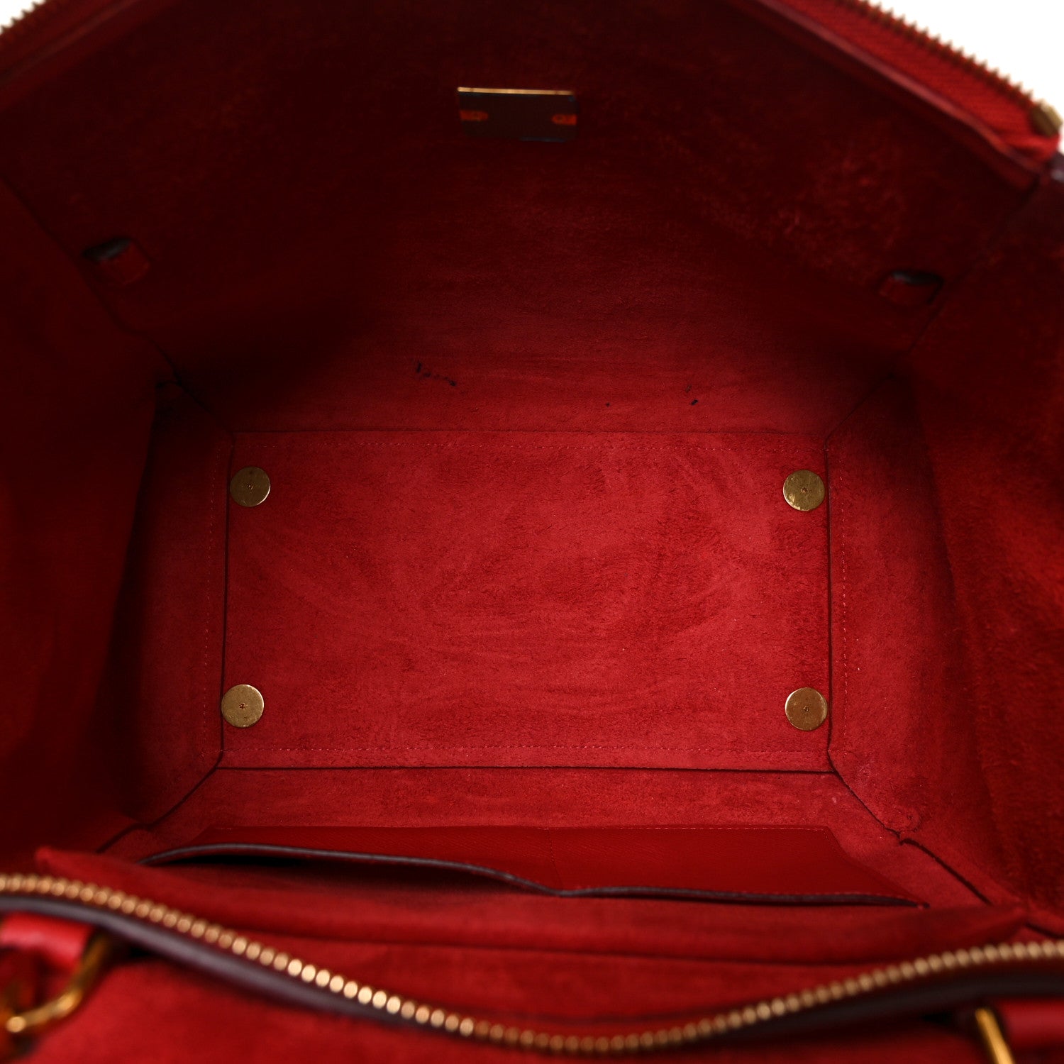 Celine Grained Calfskin Mini Belt Bag Coquelicot 5 of 10