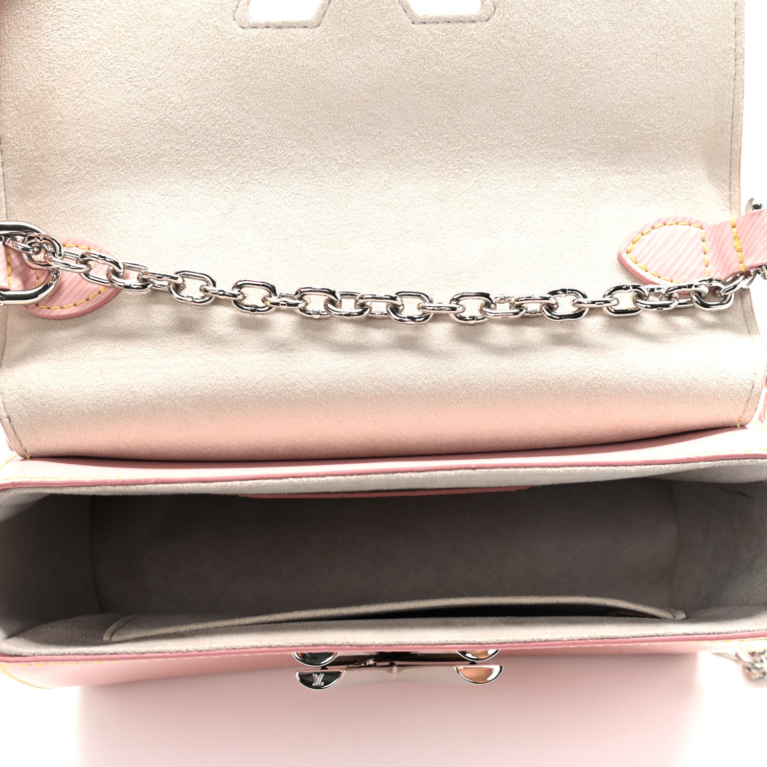 Louis Vuitton Epi Twist Shoulder Bag MM Rose Ballerine 5 of 12