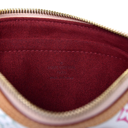 Louis Vuitton Monogram Multicolor Pochette Milla MM White 6 of 7