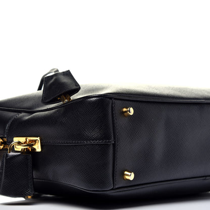 Prada Saffiano Lux Bowler Black 7 of 8