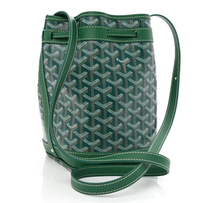 Goyard Goyardine Petit Flot Bucket Bag PM Green 3 of 10