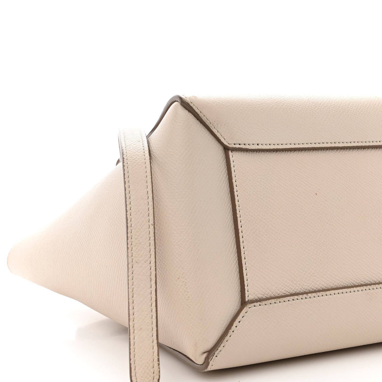 Celine Grained Calfskin Micro Belt Bag Linen 10 of 14