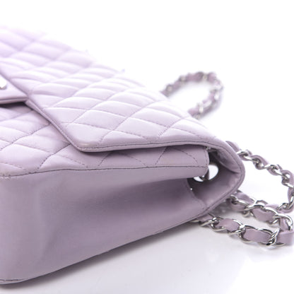 Chanel Lambskin Quilted Medium Ladybug Flap Lavender 13 of 13