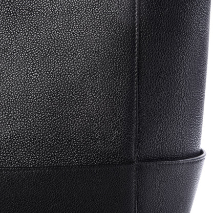 Celine Soft Grained Calfskin Sangle Bucket Bag Black 9 of 13