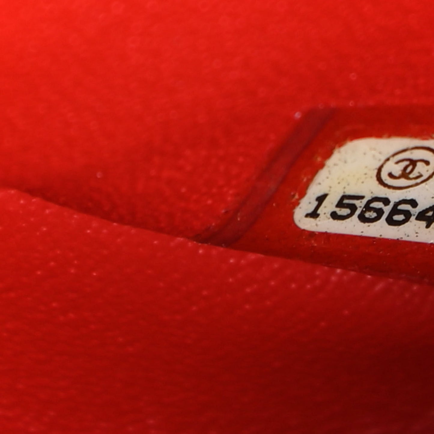 Lambskin Quilted Jumbo Double Flap Red