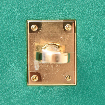 Hermes Swift Birkin 25 Vert Vertigo 11 of 31