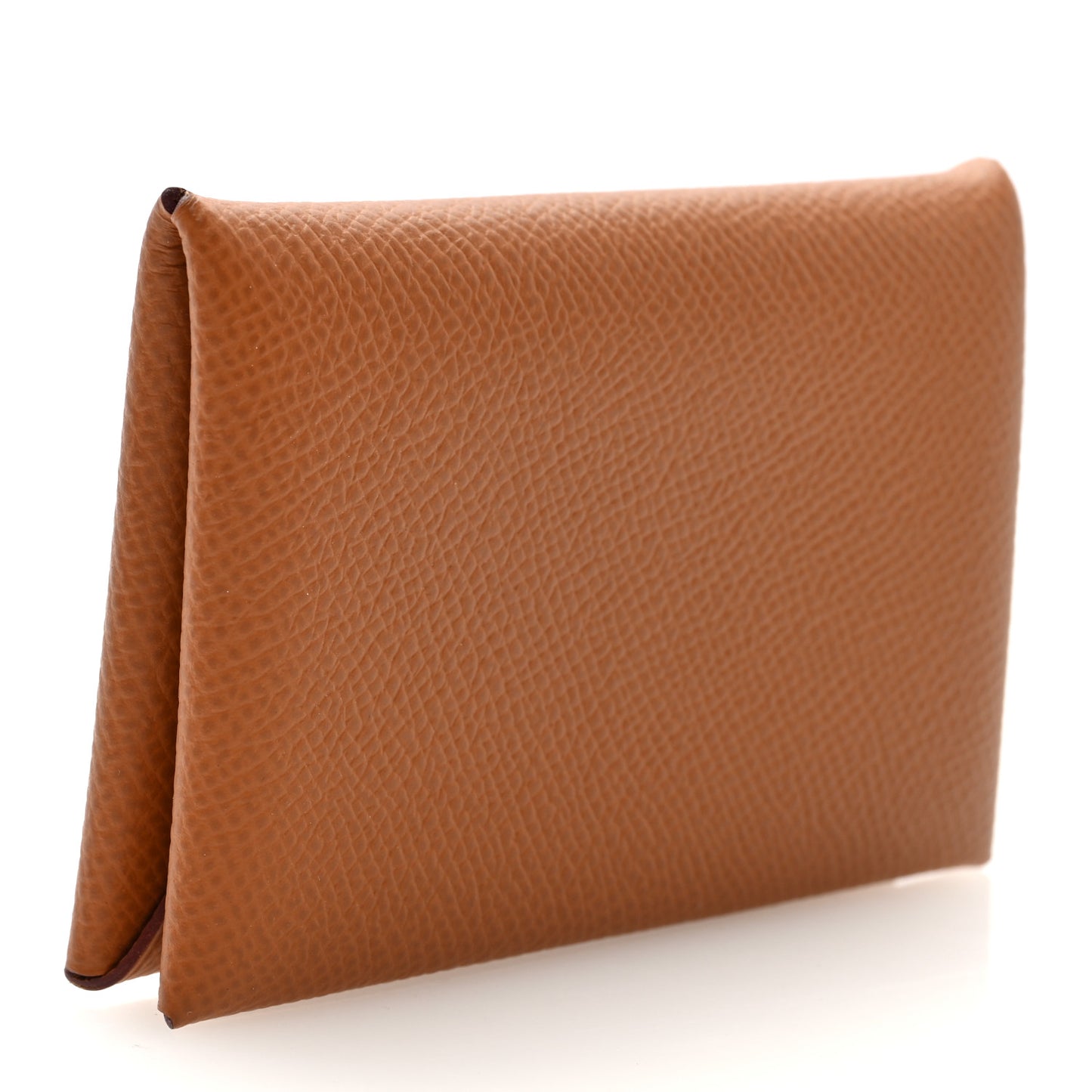 Epsom Calvi Card Case Gold