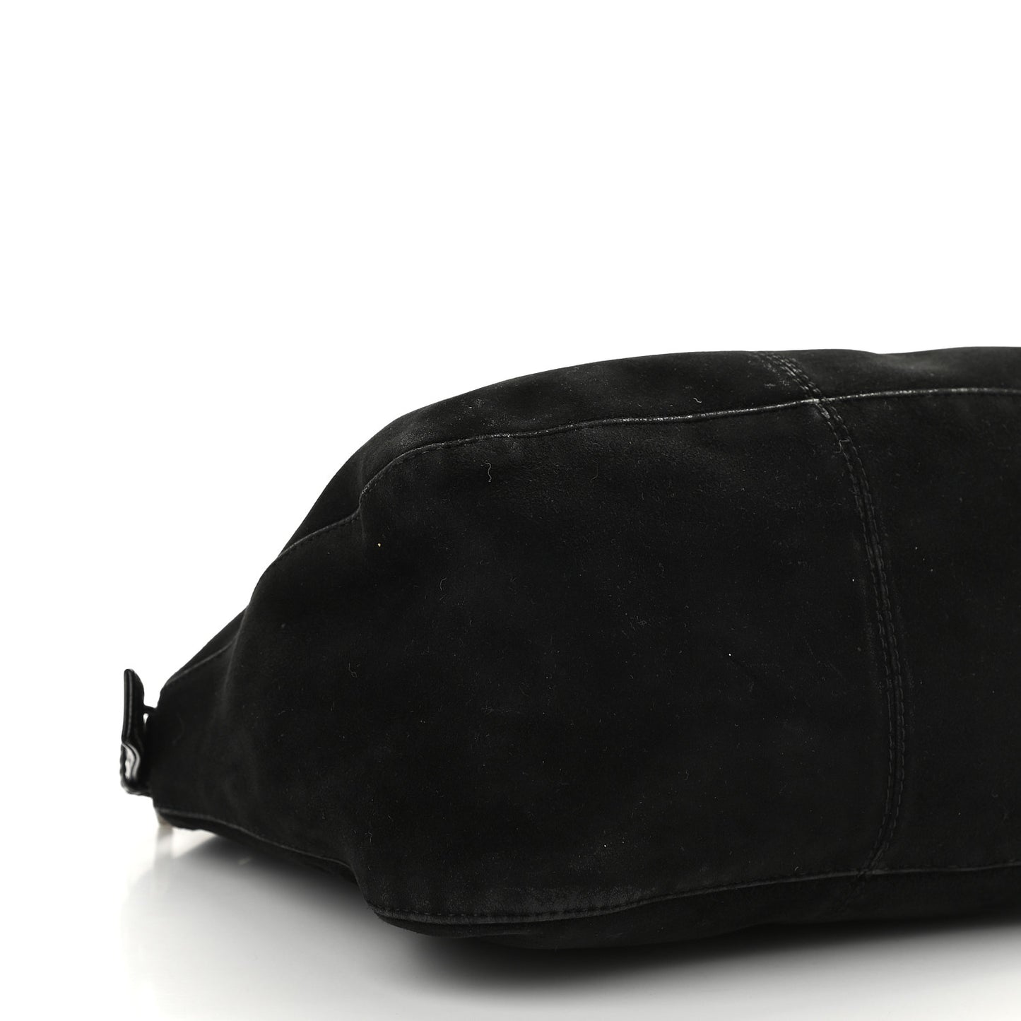 Suede Shoulder Bag Black
