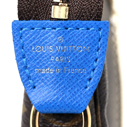 Louis Vuitton Monogram 2019 Christmas Animation Mini Venice Pochette Accessories Blue 6 of 9