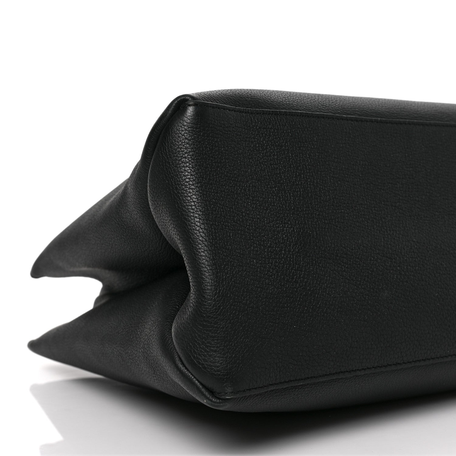 Louis Vuitton Grained Calfskin Lockme Shopper Black 7 of 8