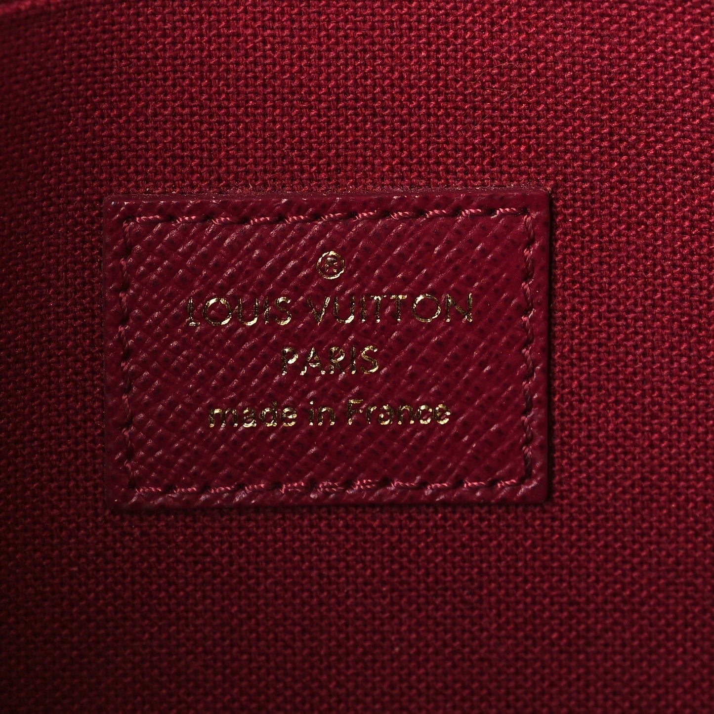 Monogram Pochette Felicie Chain Wallet Fuchsia