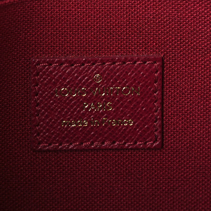 Louis Vuitton Monogram Pochette Felicie Chain Wallet Fuchsia 7 of 9